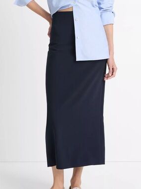 Vince Long Pencil Skirt